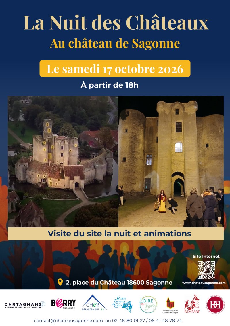 Sagonne, quand les fantômes se réveillent pour la Nuit des Châteaux