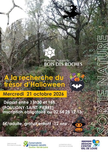A la recherche du trésor d'Halloween au Bois des Roches