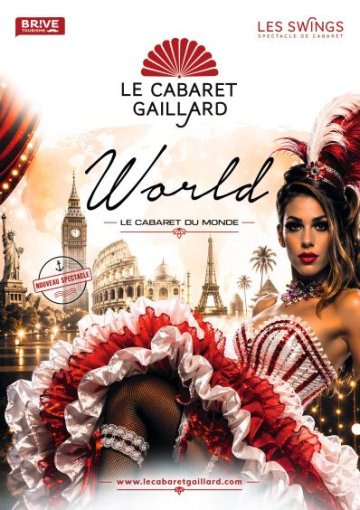 World - Le Cabaret du Monde- Dîner spectacle - Cabaret Gaillard