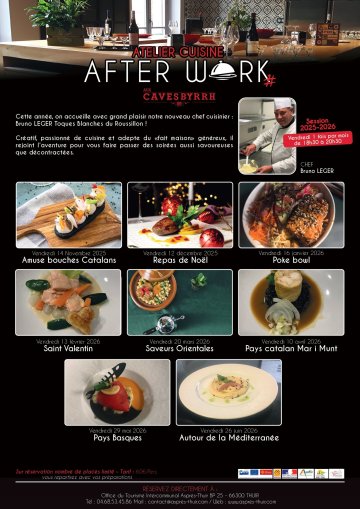 AFTERWORK DE CUISINE AUX CAVES BYRRH 2026-2027