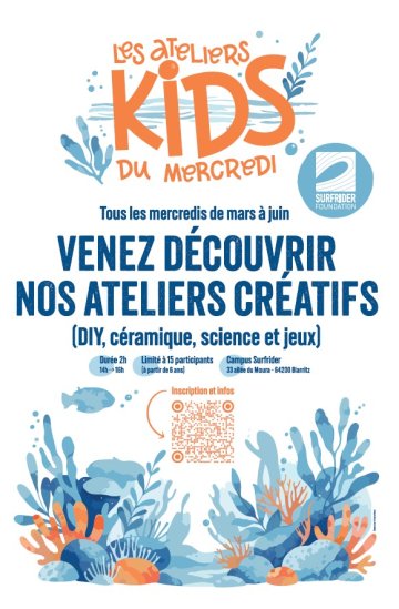 Ateliers kids du Mercredi :  Découvrir l'Océan autrement