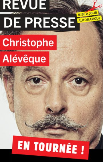 Café Théâtre Côté Rocher: La revue de presse de Christophe Alévêque