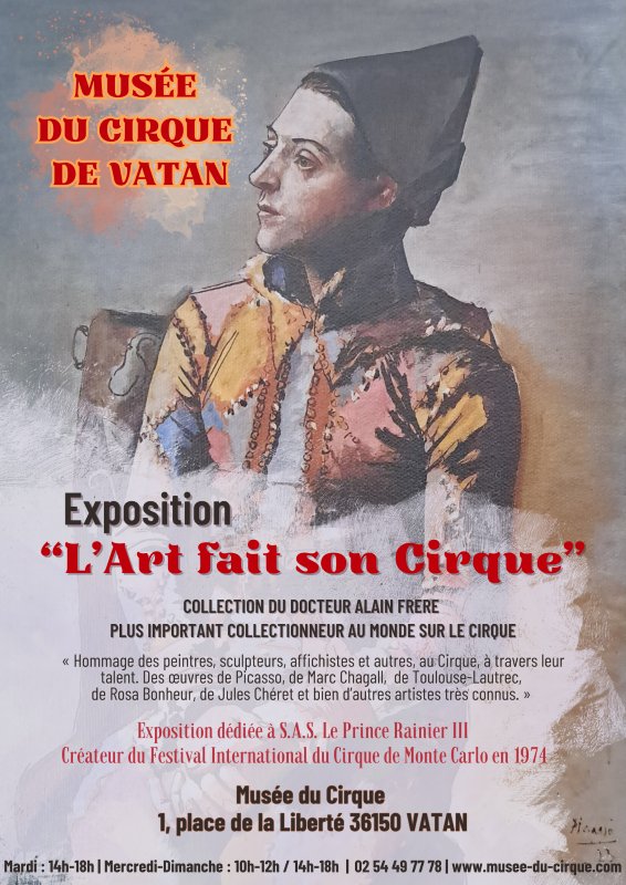 Exposition "L'Art fait son Cirque"