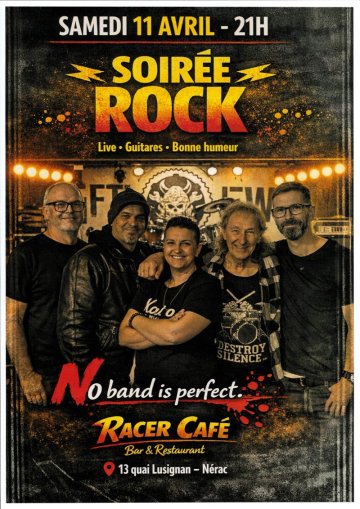 Soirée rock avec No band is perfect