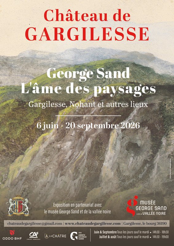 Exposition "George Sand, l'âme des paysage - Gargilesse, Nohant et autres lieux"