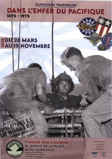 Exposition temporaire  "Dans l'enfer du Pacifique"