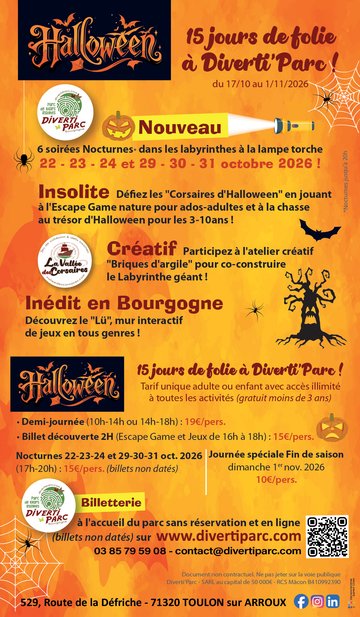 Halloween à Diverti'Parc !