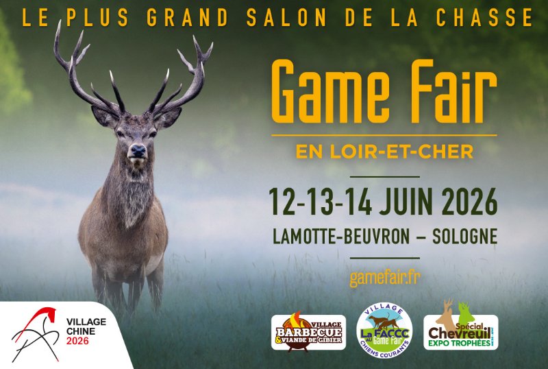 Game Fair en Loir-et-Cher - salon de la chasse