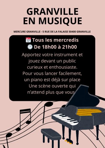 Granville en musique - scène ouverte