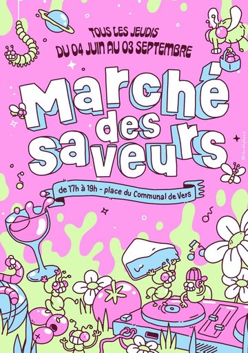 Marché des Saveurs à Vers