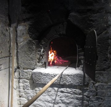 Atelier bourdelots pomme au feu de bois