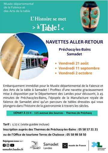 Navette vers le Musée de la Faïence
