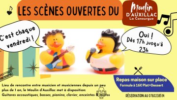 LES SCÈNES OUVERTES DU VENDREDI