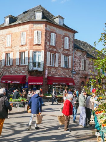 Marché à Meyssac
