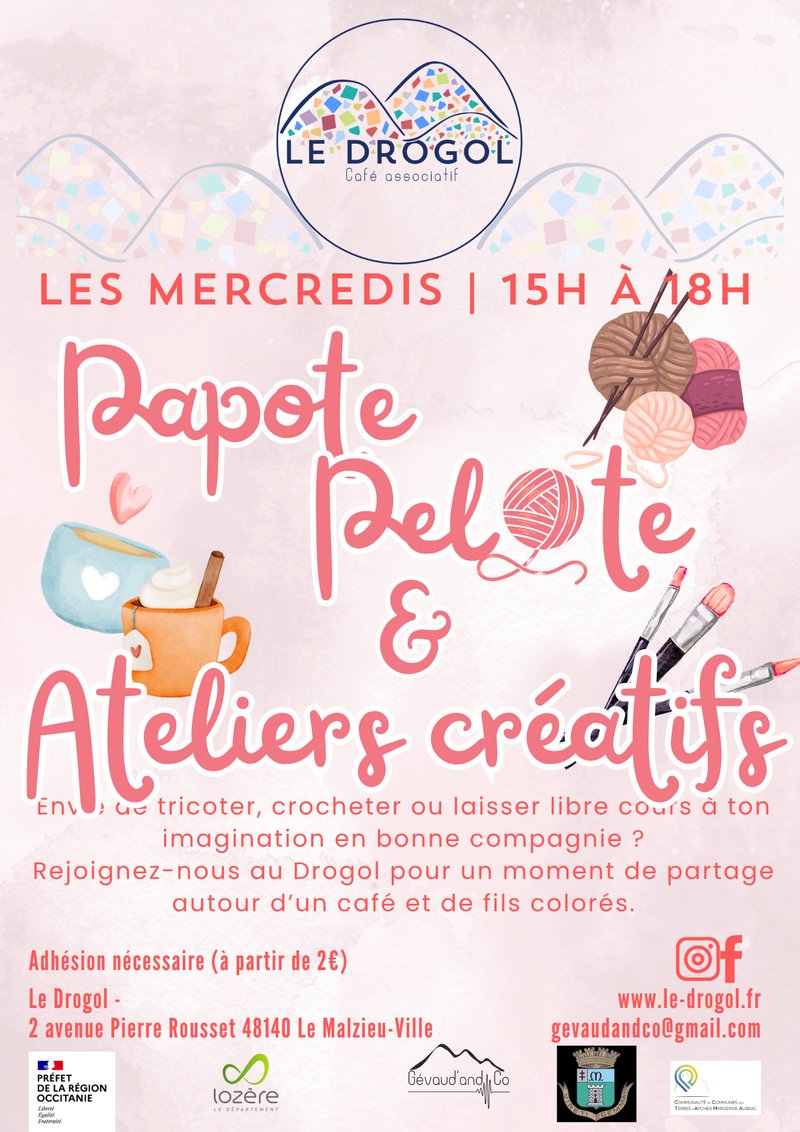 PAPOTE ET PELOTE & ATELIERS CRÉATIFS