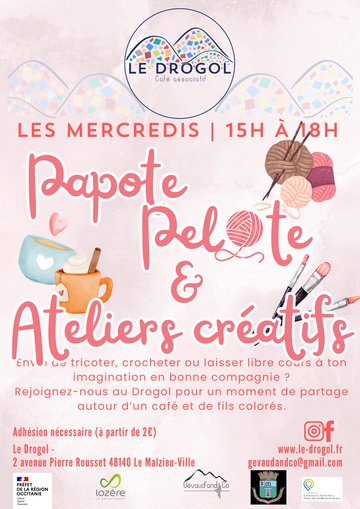 PAPOTE ET PELOTE & ATELIERS CRÉATIFS