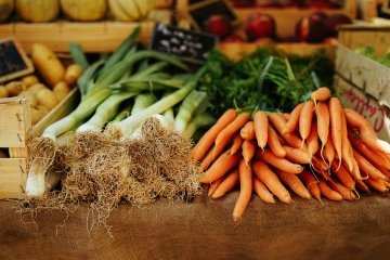 Marché à Saint-Clair