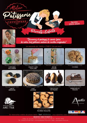ATELIER PÂTISSERIE PARENT-ENFANT AUX CAVES BYRRH 2026/2027