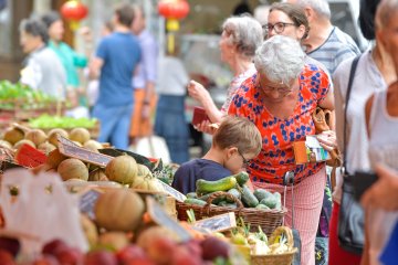 Le marché prend l'air !