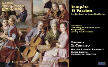 “Tempête & Passion - Des fils Bach au jeune Beethoven"