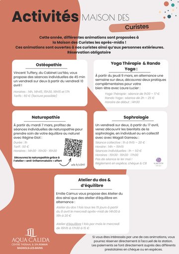 SÉANCE D'OSTÉOPATHIE