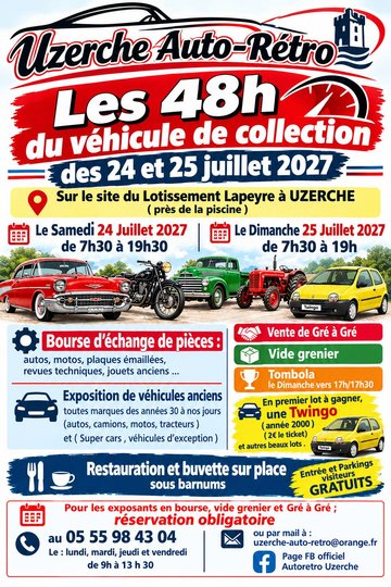 Les 48h du véhicule de collection et Vide greniers