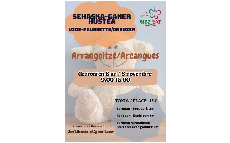 Vide poussette/greniers