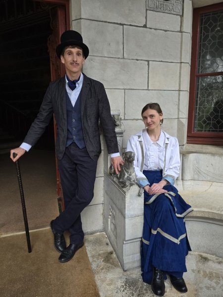 Visite "costumée" du Château Abbadia