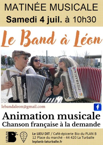 Matinée musicale interactif : Le Band à Léon