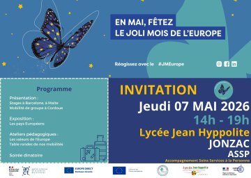 Mobilités Européennes à la SEP du lycée Jean Hyppolite