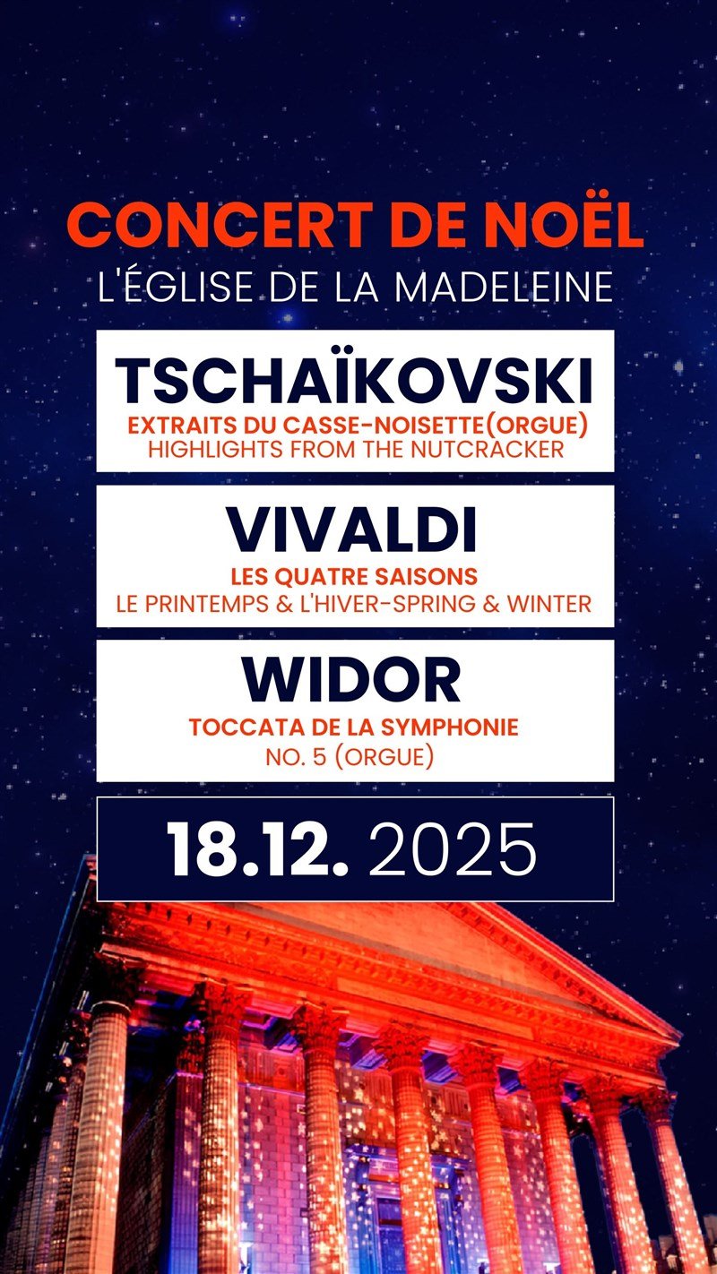 Christmas Concert at the Church of La Madeleine