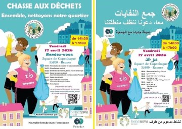 Après-midi éco volontaire sur Bréquigny    🌍  🌼  🌳  🌊  🐟