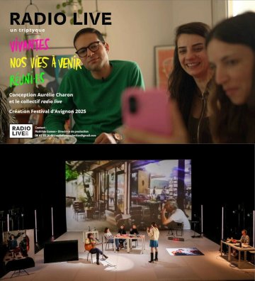 Un week-end de rencontres cinématographiques, musicales, dansées, autour de RADIO LIVE, le Triptyque : VIVANTES • NOS VIES À VENIR • RÉUNIE•S
