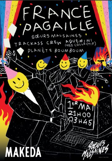 France Pagaille By Soeurs Malsaines & Planète Boum Boum