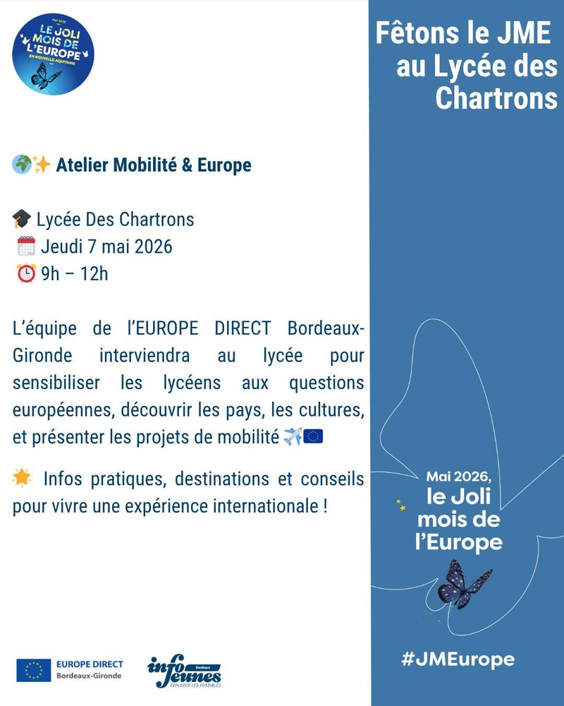 Fêtons le JME au lycée des Chartrons