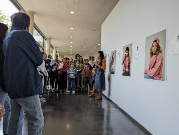 Vernissage de l'exposition de travaux EAC "Eco-typie. Impressions du vivant"