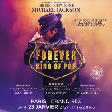 FOREVER 
THE BEST SHOW ABOUT THE KING OF POP