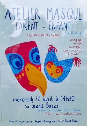 atelier masque création