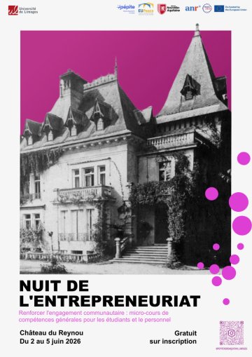 Évènement EUPeace - Nuit de l'entrepreneuriat