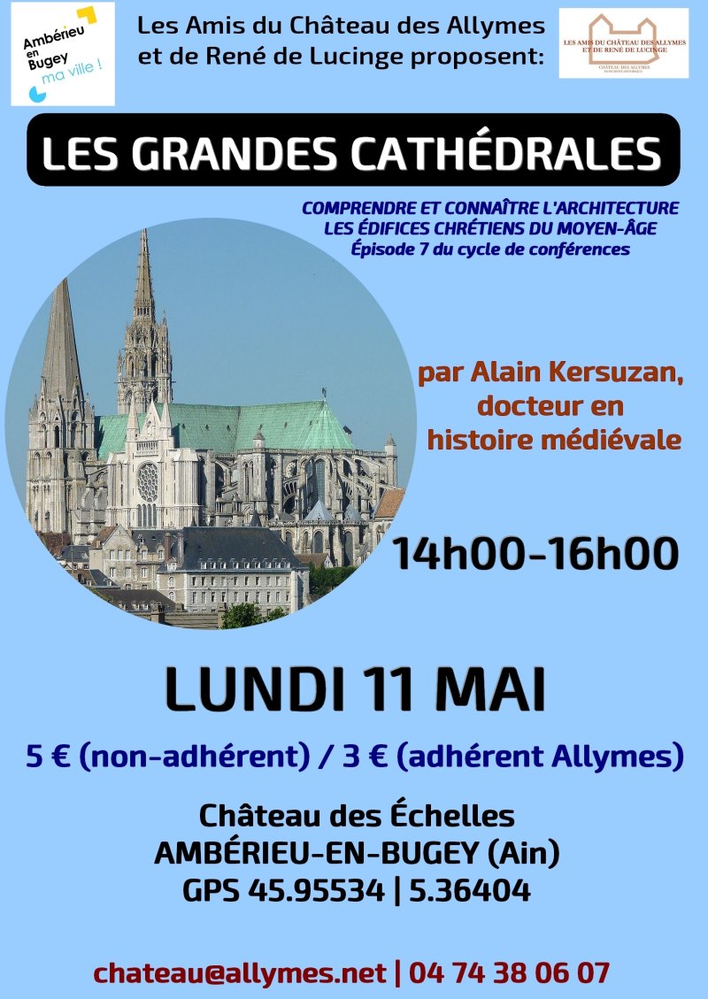 CONFÉRENCE : Les Grandes Cathédrales