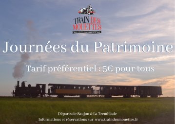 Voyagez à bord du Train des Mouettes