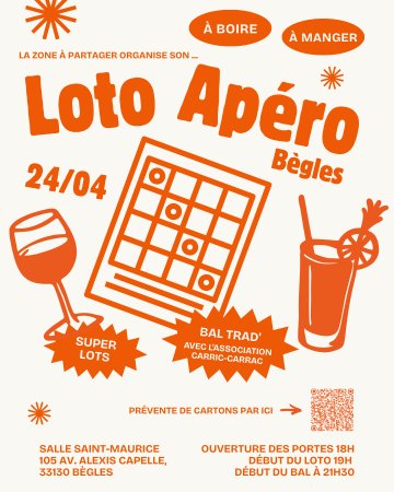 Loto Apéro de la Zone à Partager