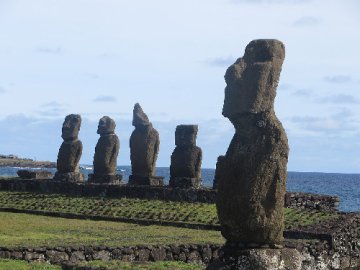 A la loupe : les Moaï de l'île de Pâques