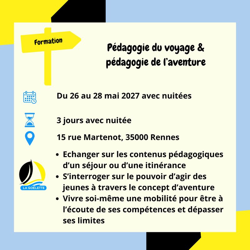Formation : Pédagogie du voyage - pédagogie de l'aventure