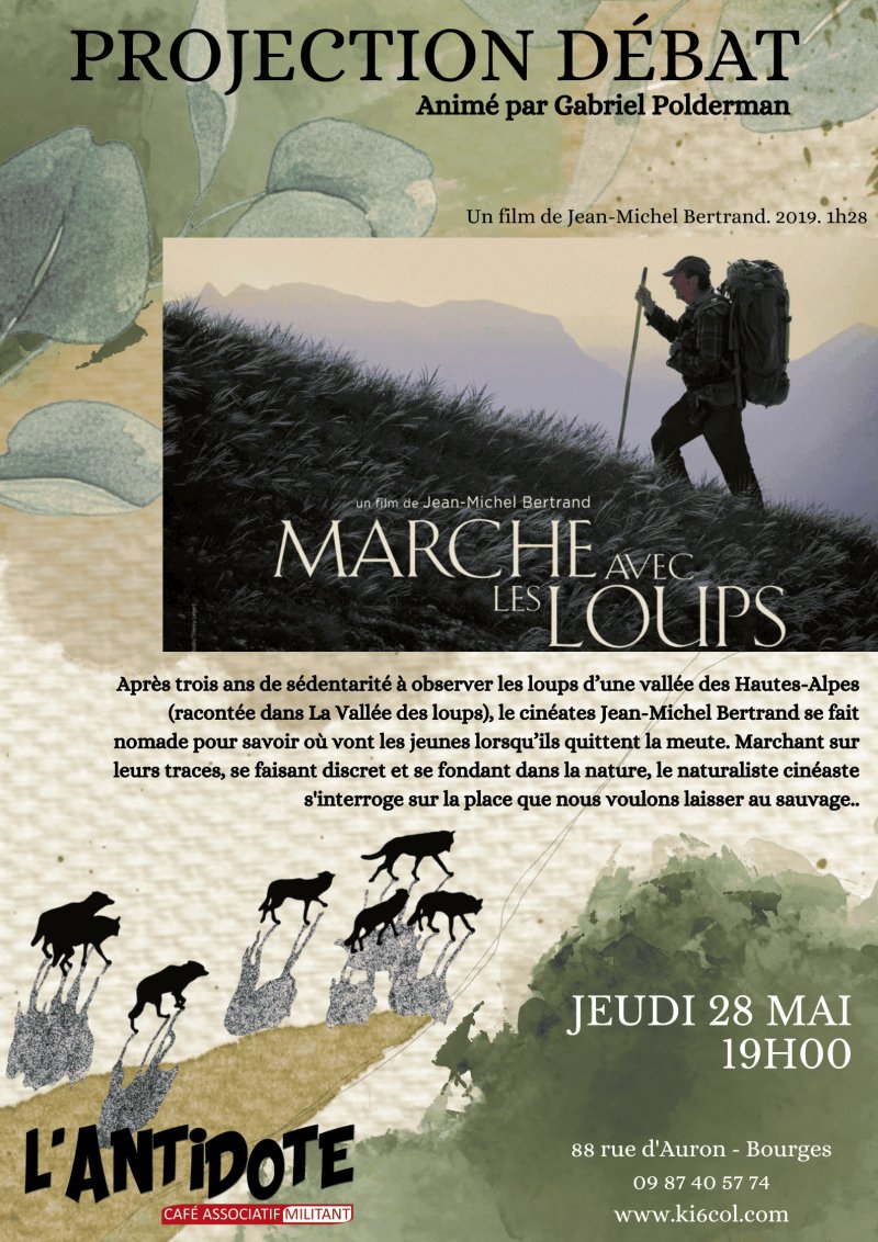 Projection/Débat Marche avec les loups