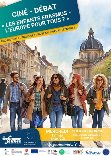 Ciné - débat : « Les enfants Erasmus – L’Europe pour tous ? »