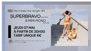 Concert x SuperBravo x Mimi Mono chez Albedo Kitchen