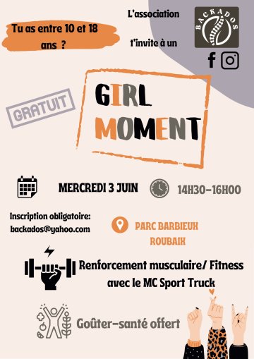 GIRL MOMENT sport-santé au PARC BARBIEUX