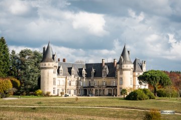 Visite guidée des salons de réception, de la chapelle et visite balisée du parc