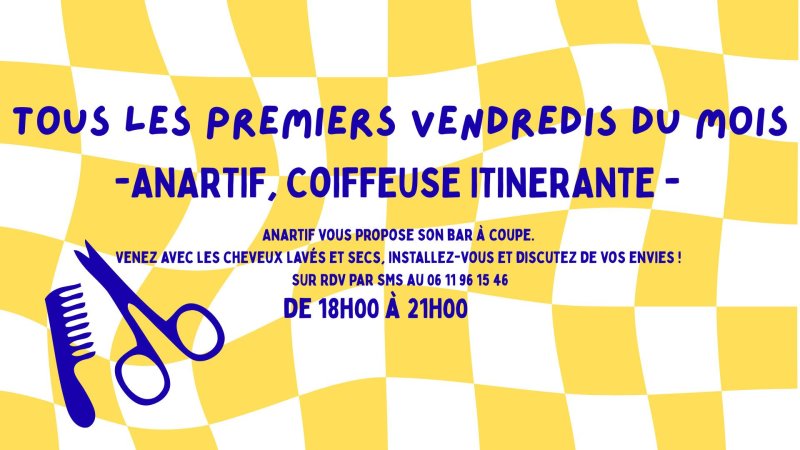 Anartif, coiffeuse itinérante